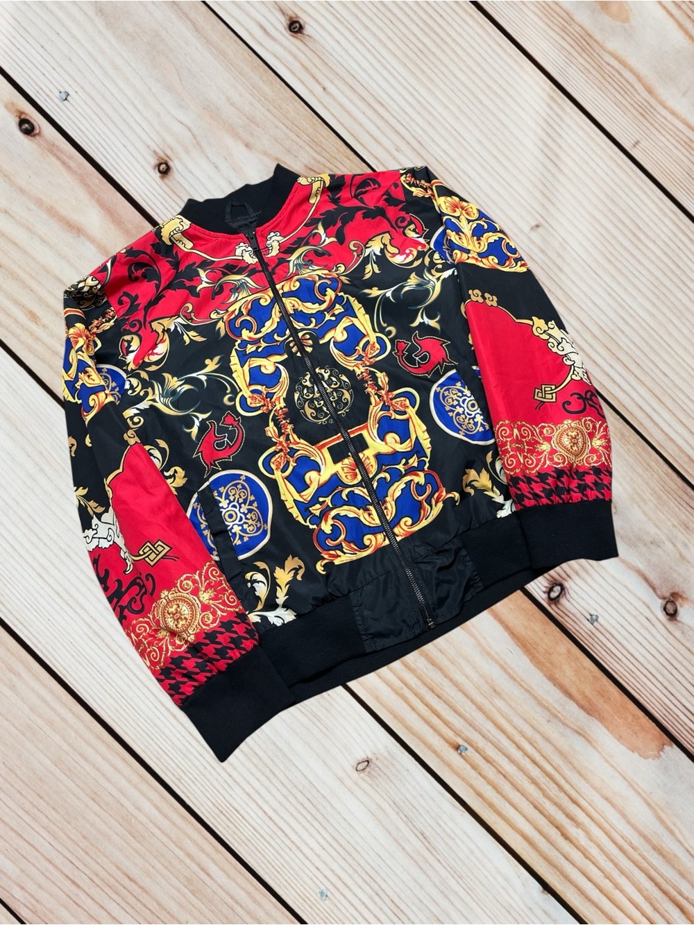 Encrypted L baroque light weight jacket